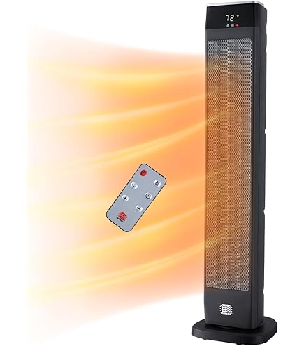 Amazon.com: Good Housekeeping Oscillating Ceramic Tower Space