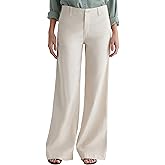 AG Womens Laurent Mid Rise Utility Wide Leg Pant