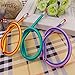 Mega Stationers Multi Colored Striped Magic Pencil With Eraser, 12 Inches long, Soft Bendy Flexible For Kids- Great Fun!! Gift For Students or Children (20)