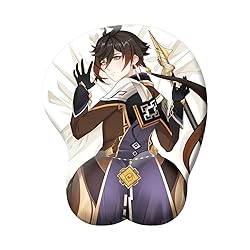 Teanea Naughty Funny Anime Butt Mouse Pad with Rest