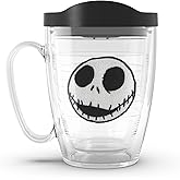 Tervis Disney Nightmare Before Christmas Jack Made in USA Double Walled Insulated Tumbler Travel Cup Keeps Drinks Cold & Hot, 16oz Mug, Classic