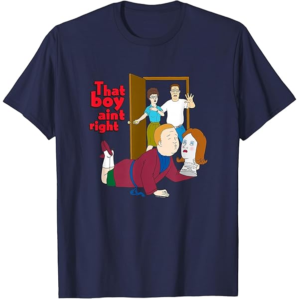 King of The Hill that Boy Just Ain't Right Crew Neck Short Sleeve