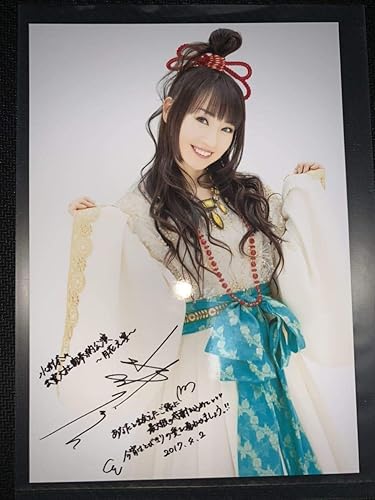Amazon 水樹奈々 出雲大社御奉納公演月花之宴 会場 ブロマイド プリントサイン コメント入り 写真 みずき アニメ 萌えグッズ 通販