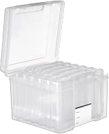 MATANA Photo Storage Box & Seed Organizer 6 Cases 7x5 Photos 600