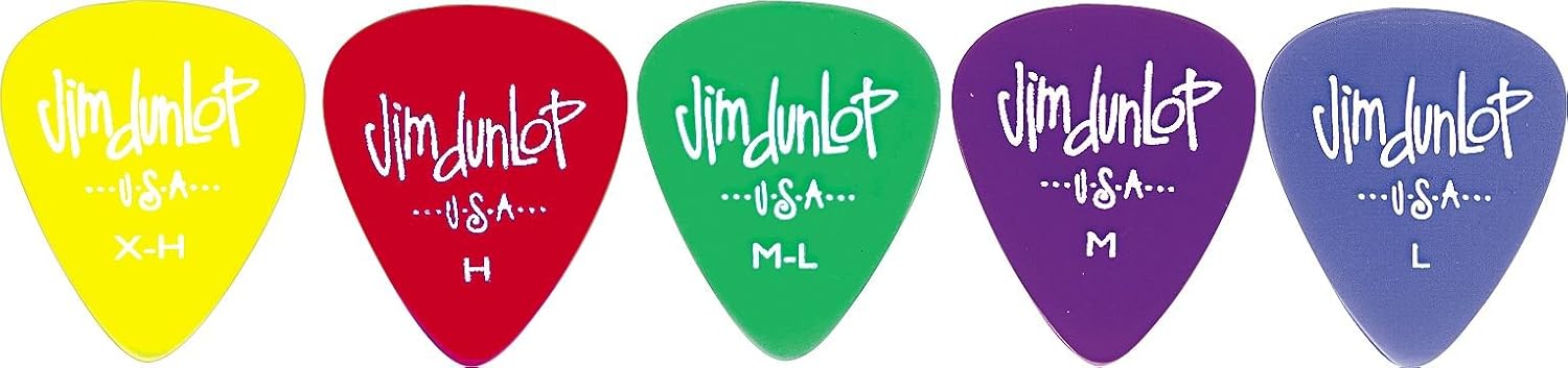 Jim Dunlop 486PHV Gels Heavy 12 Player Pack - Red (Pack of 12), rot - Image 4