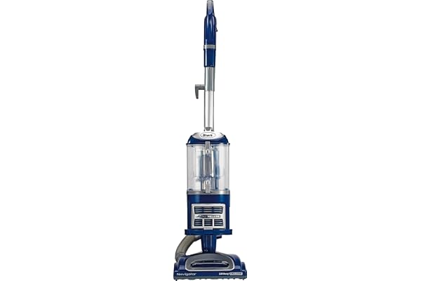 Shark NV360 Navigator Lift-Away Deluxe Upright Powerful Suction Vacuum for Hardwood Floor, Carpet, Muti-Surface Spotless Cleaning with Large Dust Cup Capacity, Swivel Steering, Blue (Renewed)