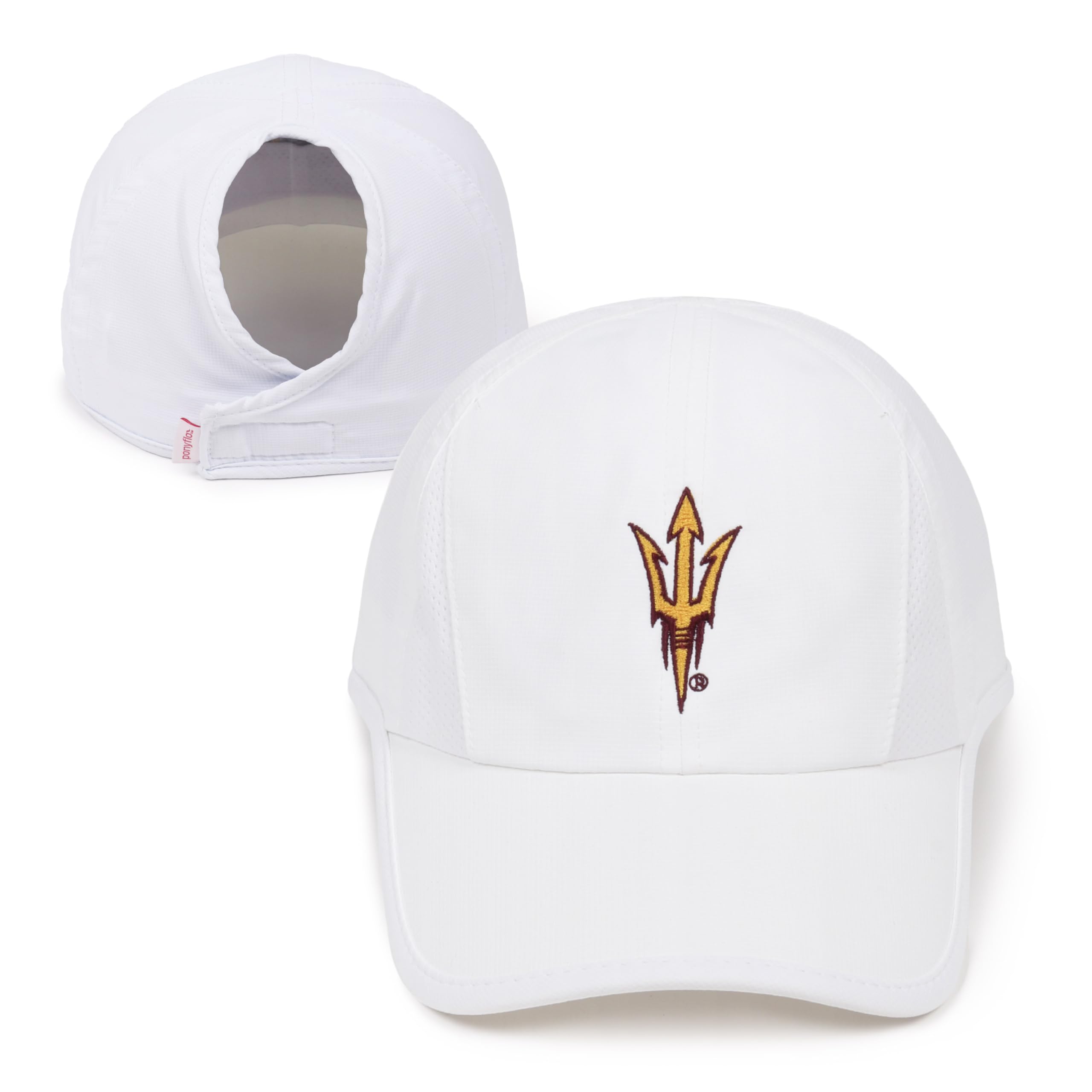 Ponyflo Womens Ponytail Baseball Cap - Curly Hair