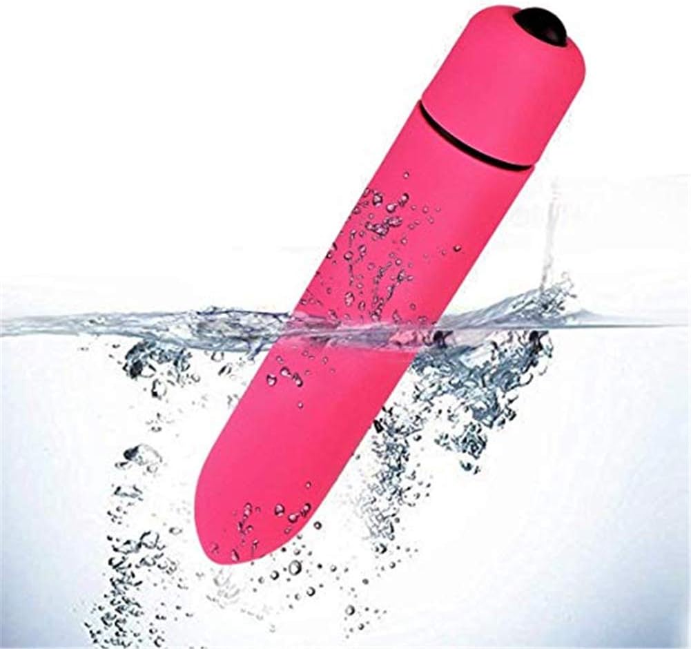 Mrshen 10-Frequencies Mini High Frequency Massage Waterproof Bullet Massage Intimate Relaxation Gifts for Couple Pleasure Passion Toys (Pink)