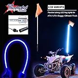 LED light whip TheOne quick disconnect BLUE with