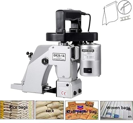 Amazon Com Yuewo Bag Closer Closing Machine Portable Sewing Electric Stitcher Knitted Bag Sealing Closing Seaming Machine For Woven Snakeskin Bag Sack