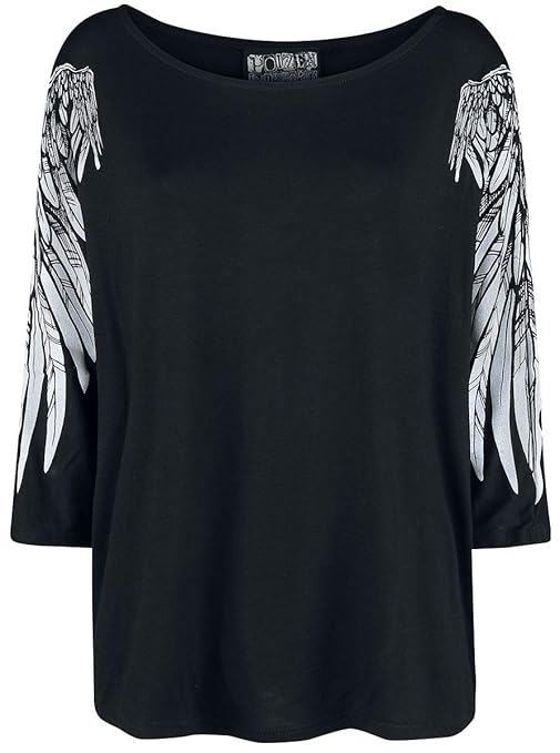 Poizen Industries Mutiny Twintop Langarmshirt schwarz