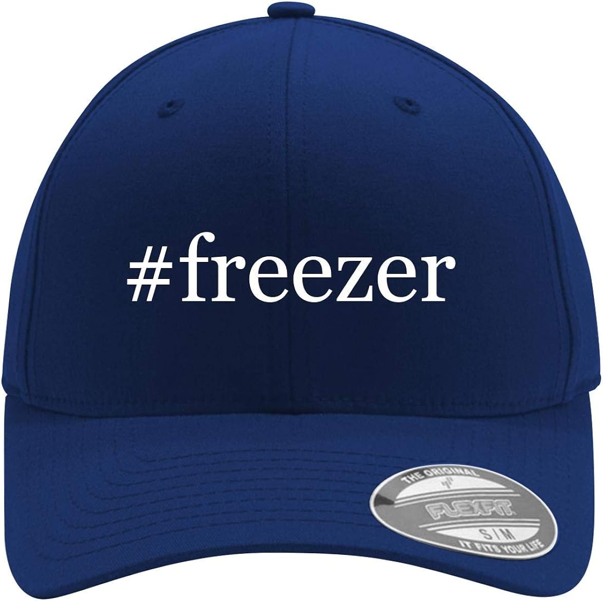 #freezer - Adult Men's Hashtag Flexfit Baseball Hat Cap