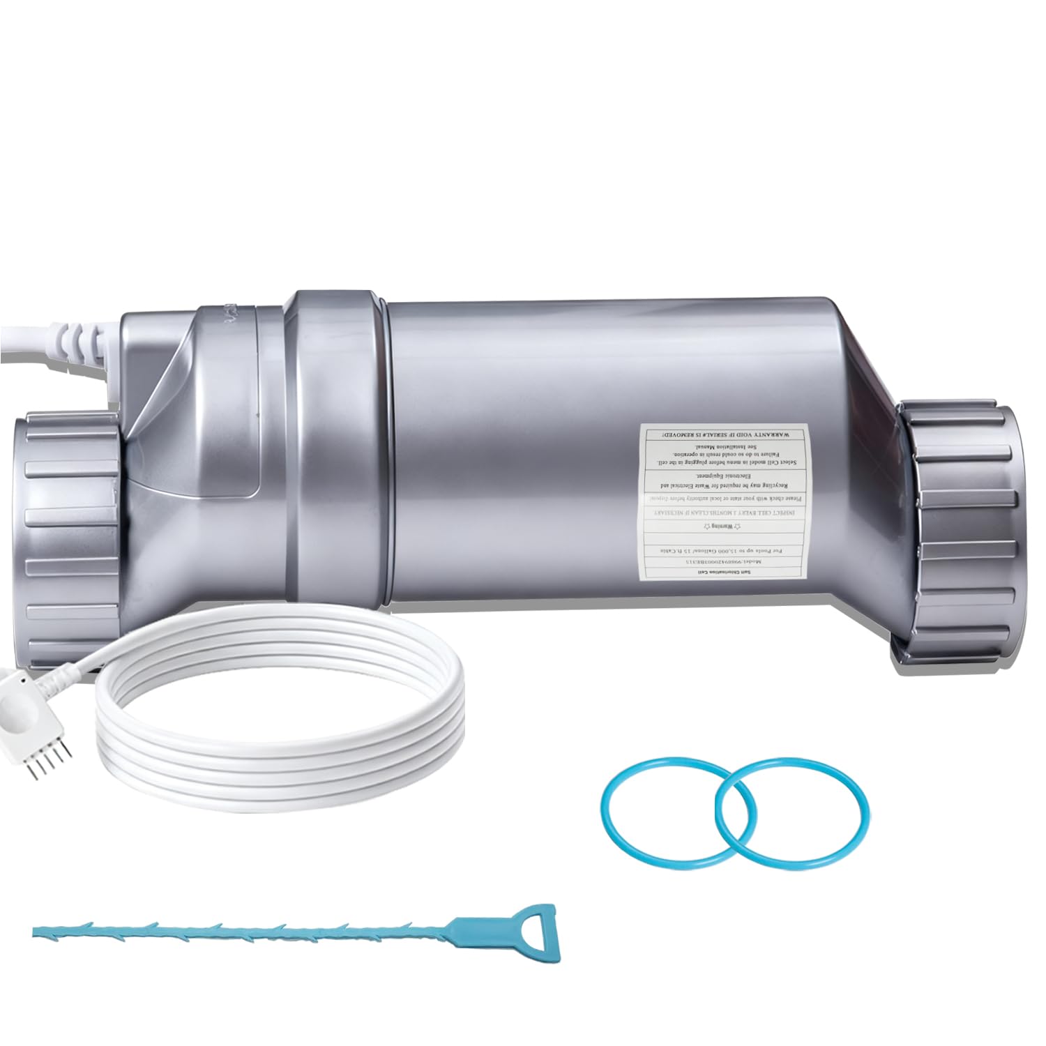 Photo 1 of Autopartsfreer Salt Cell for Pool Compatible with Hayward T-Cell-3 Blue Works BLW1T3H Replacement Salt Water Chlorination Generator up to 15,000 Gallons