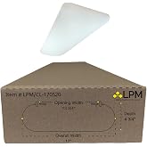 Puff Diffuser Replacement Lens, 4ft Fixture Compatible, White, Acrylic, Includes Mounting Clips, Cloud Diffuser Replacement Lens (LPM-170520)
