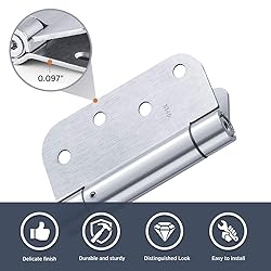 Satin Door Hinges Self Closing Hinge Auto Close