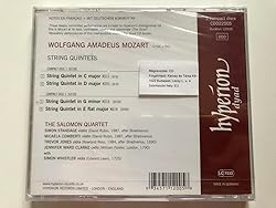 Wolfgang Amadeus Mozart: String Quintets