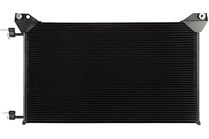 SUNBELT RADIATORS A/C AC Condenser Compatible With GMC Chevrolet Fits 01-17 Silverado 2500 HD 1500 Sierra 6.0L 6.6L 8.1L