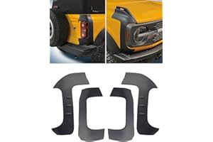 ADTOPI Corner Guards Protector Front Rear Corner Protector for Ford Bronco Anti-Scratch Truck Edge Guards Trims Cover Compatible with 2021 2022 2023 2/4 Door Ford Bronco - 4 PCS
