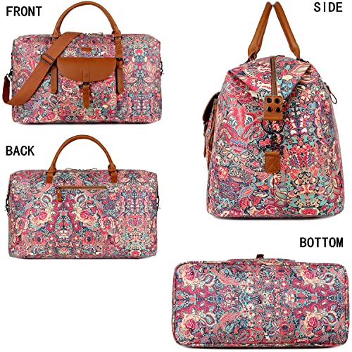 Oversized Pretty Women's Travel Duffel Bag 52L Weekend bag Weekender