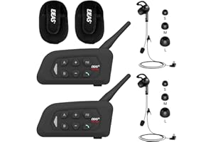 GaiRen Referee Headset, USB C Interface Communication System with Headset Earphone for Volleyball Official Football Soccer Handball (2 Pack)