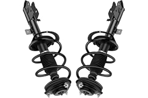 AUTOMUTO Strut Spring Assembly Front Pair Shock Absorber 172368 172367 for 2007-2012 for Dodge Caliber,2007-2010 for Jeep Compass,2007-2010 for Jeep Patriot FWD & 4WD - 2pc Set
