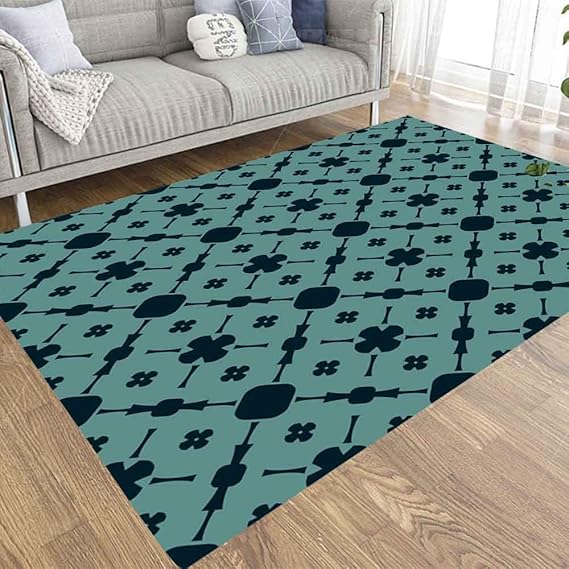 Large Area Rugs, EMMTEEY 5X7 Farmhouse Area Rug Indoor