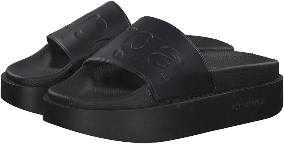 superga platform slides