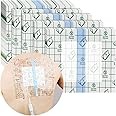 Waterproof Dialysis Port Shower Cover Pd Catheter Shower Shields Dialysis Catheter Shower Protector 9"x9" Picc Line Adhesive Bandage with Non-Stick Center Pad (Pack of 25)