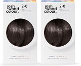 Josh Wood Colour Ammonia-Free Hair Dye Pack of 2 6.5 Lighter Brown Permanent