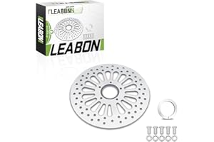 LEABON 11.5" Front Brake Rotor Compatible with Harley Davidson Touring Sportster Dyna Softail Fxrs Dyna Super Glide 1984-2019