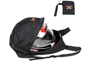 Peicees Motorcycle Helmet Bag Folding Lightweight Motorcycle Backpacks for Men Waterproof Large Capacity Cycling Motorcycle Helmet Backpack Riding Storage Bags