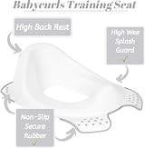 Babycurls Little Journey Toilet Training Seat and Step Stool White Unisex view 3