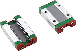 CNCYEAH MGN12H 2PCS Carriage Block Miniature Linear Guide Rail Slide Block for DIY 3D Printer and CNC Machine