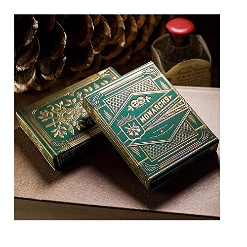 Tavoloverde Monarchs playing cards green deck