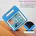 NEWSTYLE Kids Case for iPad 9.7 inch 2017/2018 Shockproof Stand Cover with Built-in Handle for Children for Apple New iPad 9.7-inch 2017 2018 (Blue)