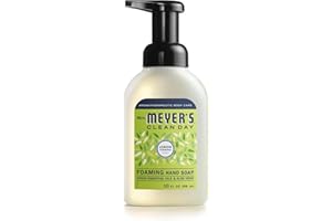 MRS. MEYER'S CLEAN DAY Foaming Hand Soap, Biodegradable Formula, Lemon Verbena, 10 oz