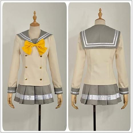 Amazon I Cos ラブライブ サンシャイン Aqours 1年生制服 津島善子 コスプレ衣装 変装 仮装 コスチューム 男性m コスプレ 仮装 通販
