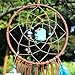 Ricdecor Indian Dream catcher Wind Chimes Feather Pendant wall hanging home decoration (Turquoise)
