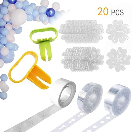 Amazon Com Balloon Decorating Strip Kit For Arch Garland 2 Rolls
