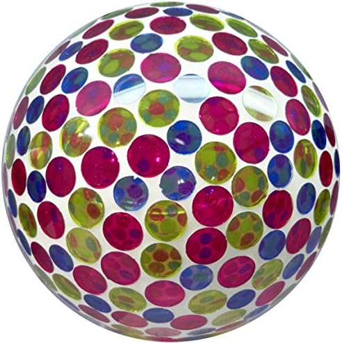 Very Cool Stuff Mosaic Bubble Glass Globe, 10"