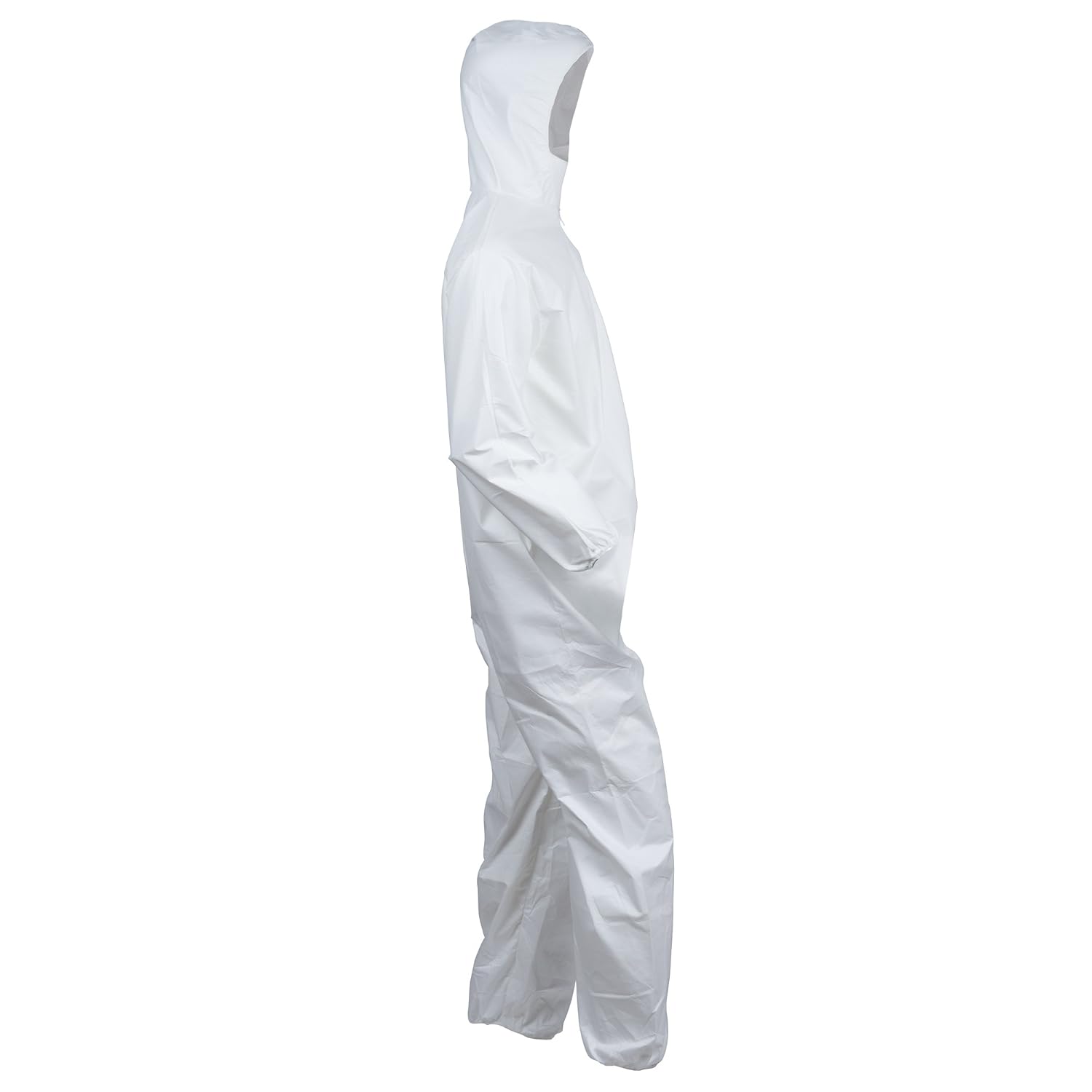 KLEENGUARD - 3600044324 KleenGuard 44324 A40 Elastic-Cuff and Ankles Hooded Coveralls, White, X-Large (Case of 25): Industrial & Scientific