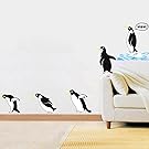 Lovely Penguins Wall Decal Home Sticker House Decoration WallPaper Removable Living Dinning Room Bedroom Kitchen Art Picture Murals DIY Stick Girls Boys kids Nursery Baby Playroom Decoration
