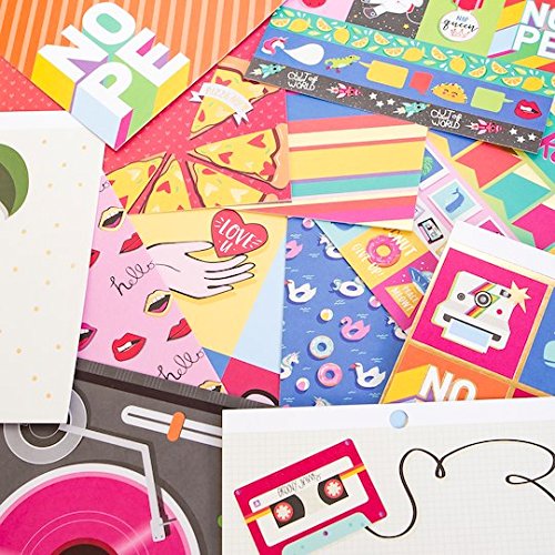 6'' x 6'' Cheeky Modern Pop Premium Crafting Paper Pad