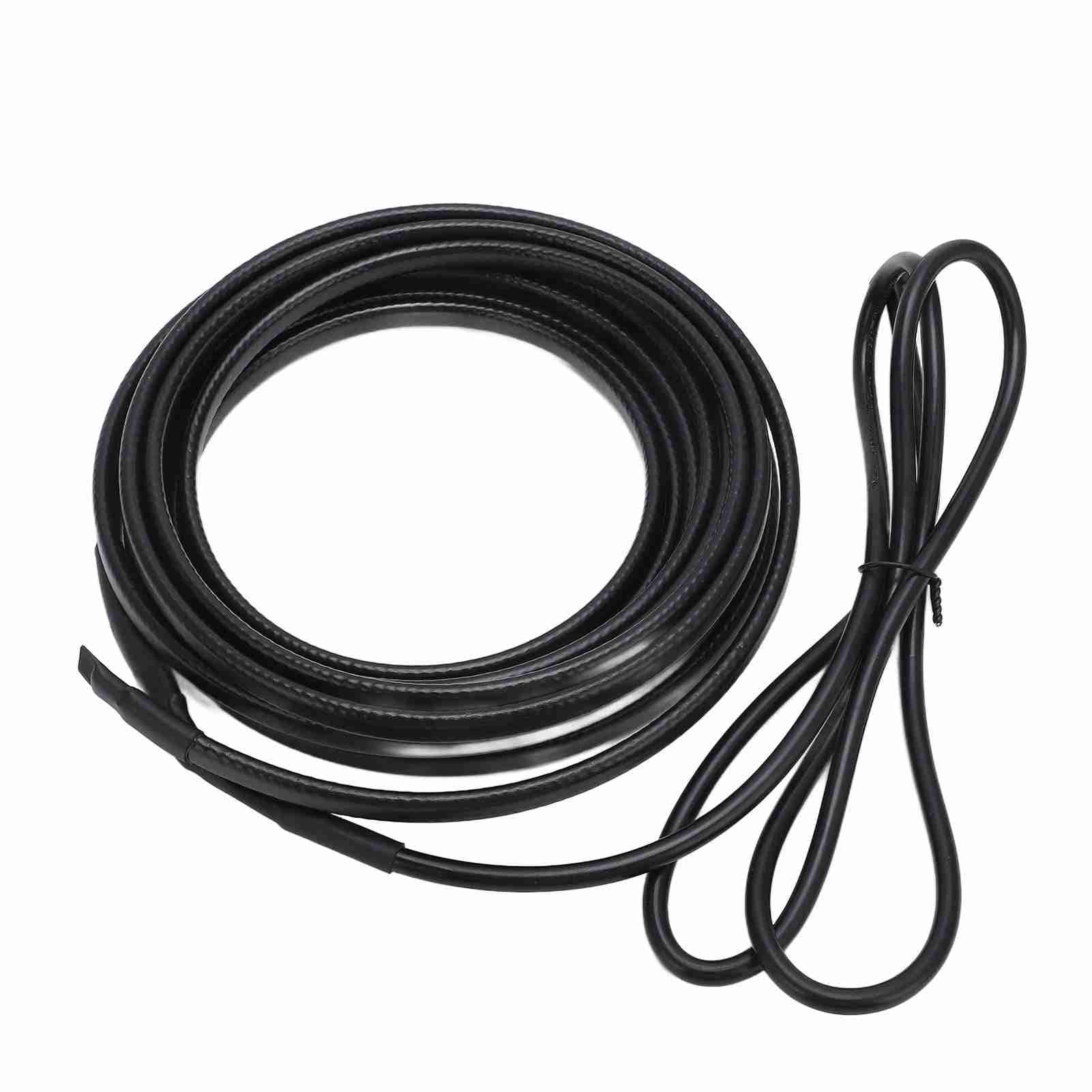 Pipe Heating Cable 5m Self Regulating Heat Tape with Plug for Pipe Freeze Protection Garden Hose Water Pipe Insulation