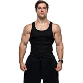 Ekkovision Lifestyle Beaters, Men's Tank Tops, Cotton Spandex Tanks for Men, Regular Fit, Ribbed Fabric