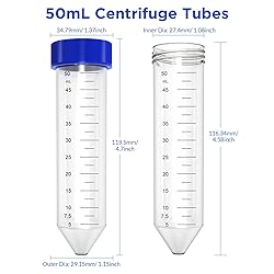 SimPure Centrifuge Tubes 50mL, Conical Tubes