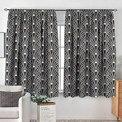 Amazon Com Renteriadecor Floral Curtain Rods Tribal Ornate Plants