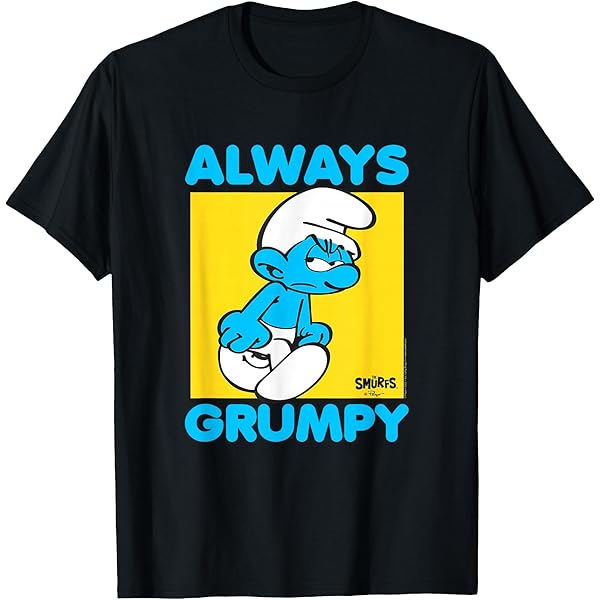 Smurfs Smurfette Collection - Maglietta Unisex Adulto Con Bambino Fiore, Taglia M - 2