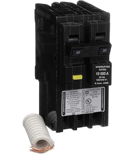 Schneider Electric QO260GFI 60-Amp 2-Pole GFCI Circuit Breaker - 120/240V