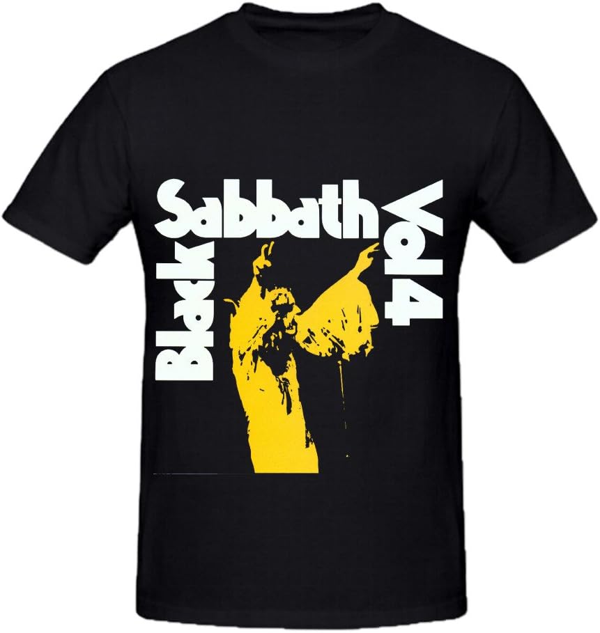 Tanko Black Sabbath, Vol. 4 Hits Men Crew Neck Design T Shirts